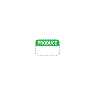 Produce - Green on White