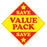 Value Pack Save Label