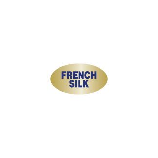 French Silk Gold Foil bakery label