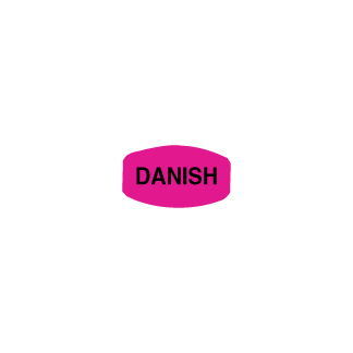 Danish bakery label