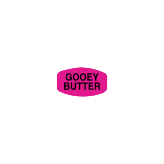 Gooey Butter bakery label