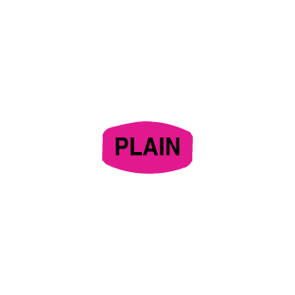 Plain   Black on Pinkglo