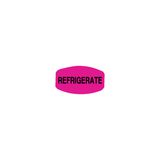 Refrigerate - Black on Pinkglo