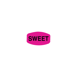 Sweet -  Black on Pinkglo