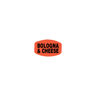 Bologna Cheese deli label