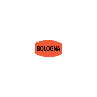 Bologna meat deli label