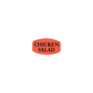 Chicken Salad deli label