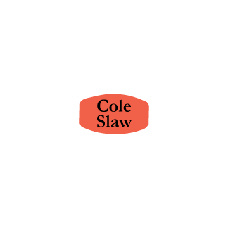 Cole Slaw deli label