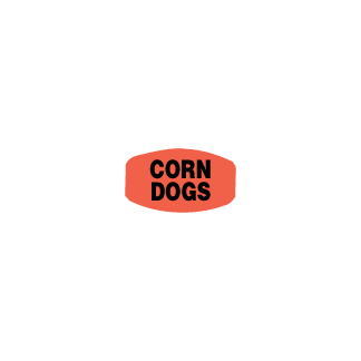 Corn Dogs deli meat label