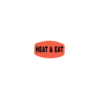 Heat & Eat Label