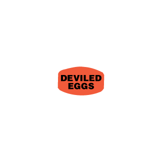 Deviled Eggs deli label