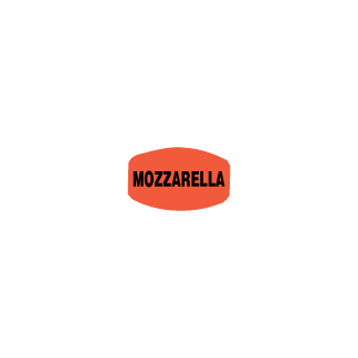Mozzarella  Black on Redglo
