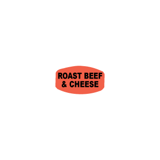 Roast Beef & Cheese - Black on Redglo