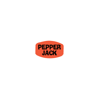 Pepper Jack  Black on Redglo