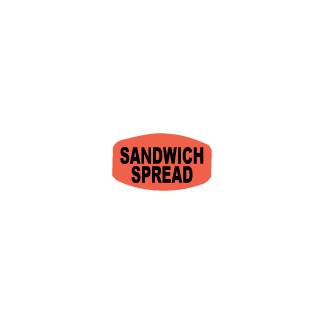Sandwich Spread - Black on Redglo