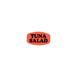 Tuna Salad - Black on Redglo