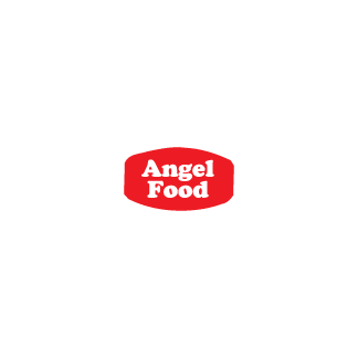 Angel Food bakery flavor label