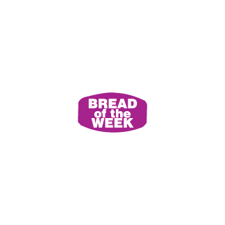 Bread of the Week bakery label