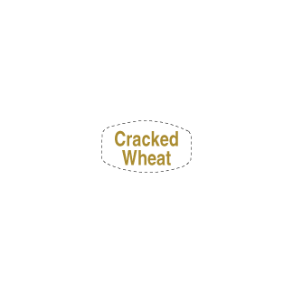 Cracked Wheat flavor bakery deli label