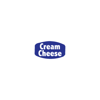 Cream Cheese flavor bakery deli label