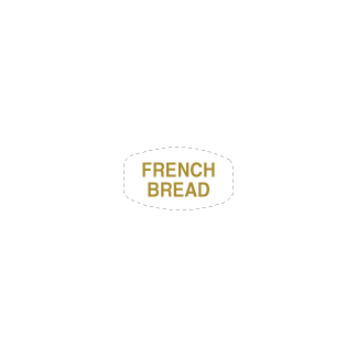 French Bread bakery label