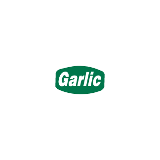 Garlic flavor deli meat bakery label