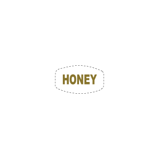 Honey Flavor Label