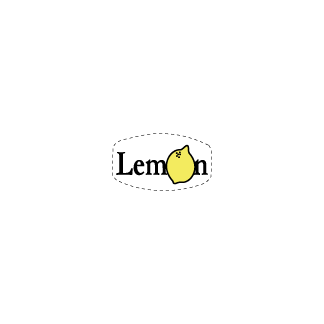 Lemon on white