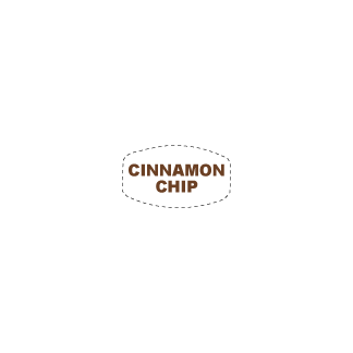 Cinnamon Chip deli bakery label