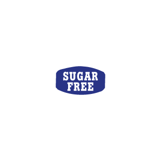 Sugar Free on white