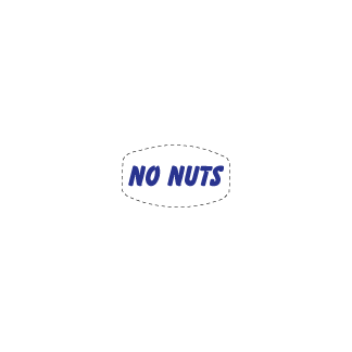 No Nuts on white