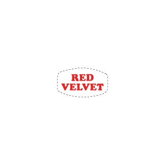 Red Velvet on white