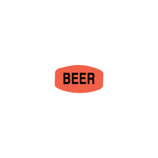 Beer deli meat label
