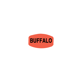 Buffalo meat deli label