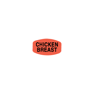 Chicken Breast meat deli label