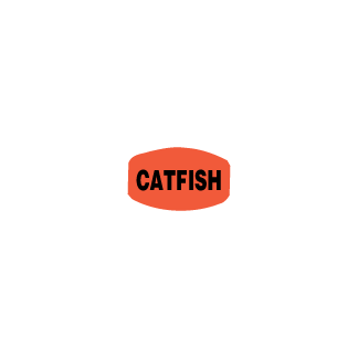 Catfish meat deli label