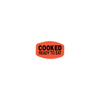 Cooked Ready to Eat meat deli label