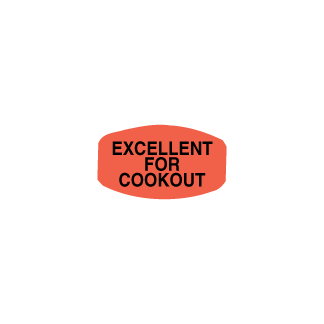 Excellent for Cookout meat label