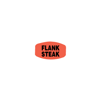 Flank Steak meat label