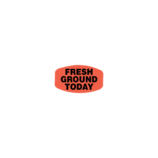 Fresh Ground Today meat label