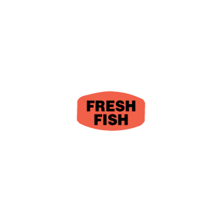 Fresh Fish seafood label