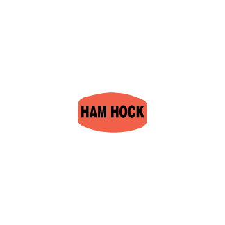Ham Hock Label