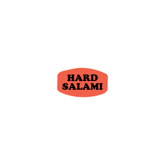 Hard Salami Label