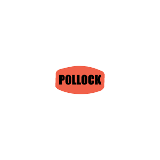 Pollack  Black on redglo