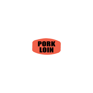 Pork Loin  Black on redglo