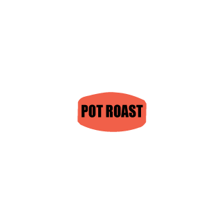 Pot Roast  Black on redglo