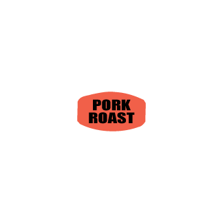 Pork Roast  Black on redglo
