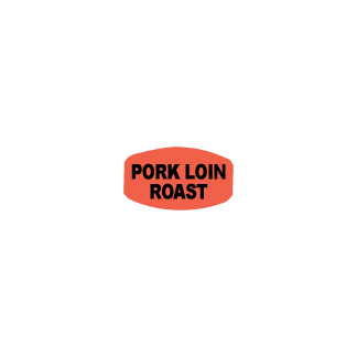 Pork Loin Roast  Black on redglo