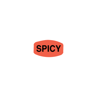 Spicy - Black on redglo