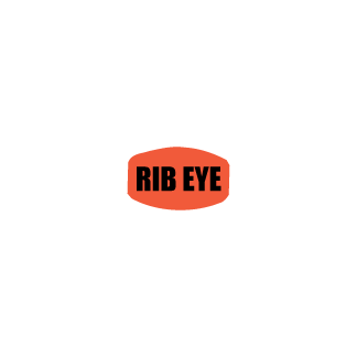 Ribeye - Black on redglo